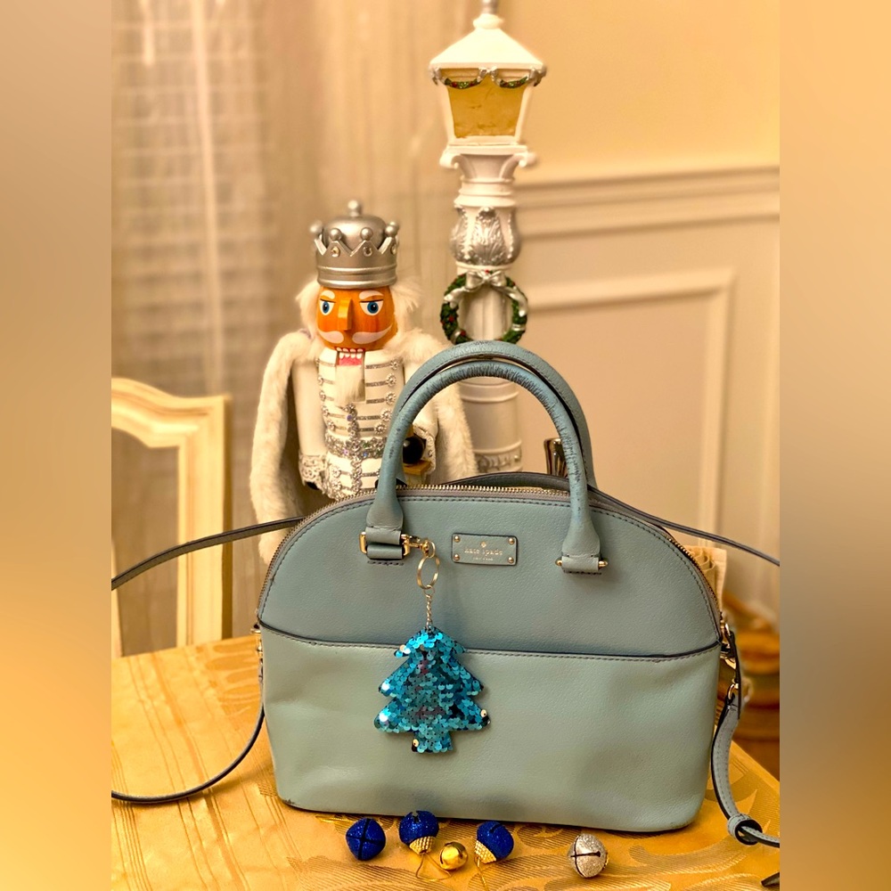 Kate Spade baby blue shoulder bag